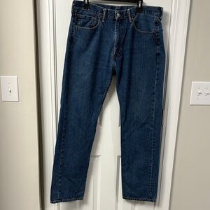 Levi's 505 Men's Straight Blue Jeans